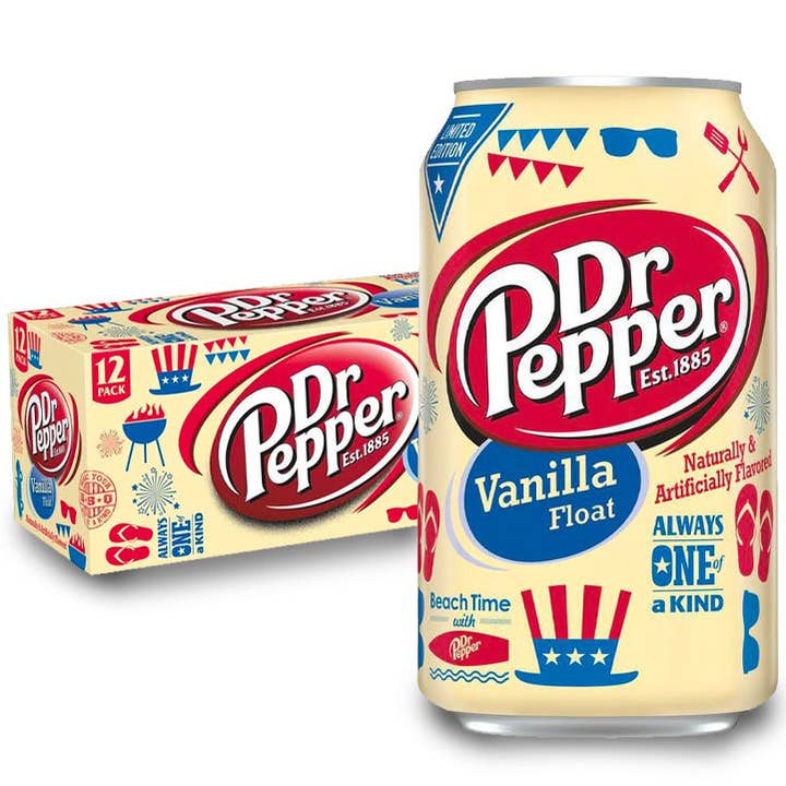 Exotic Blvd - Wholesale Soda/Carbonated Drink - Dr Pepper Vanilla Float1