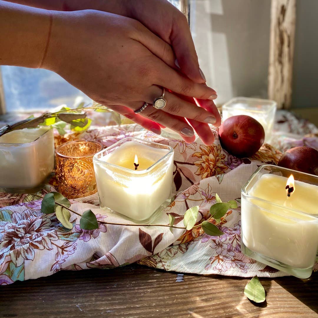 Creative Energy Candles - Wholesale Jar/Filled Candle - Mountain Grove: 2-in-1 Soy Lotion Candle10