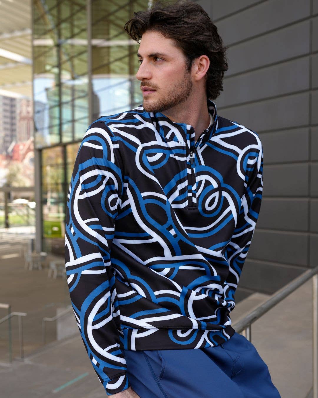 USA Palm - Wholesale Polo - Men's - Infinity 1/4 Zip111