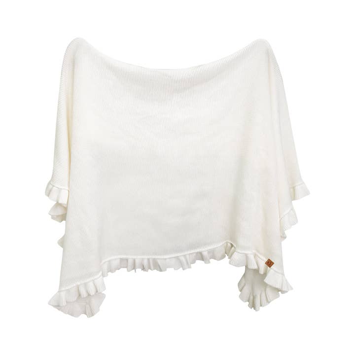 SwaddleAn - Wholesale Bedding Blanket - Kids & Baby - SwaddleAn Ruffled Knit Baby Blanket - Baby Blanket for Girls20