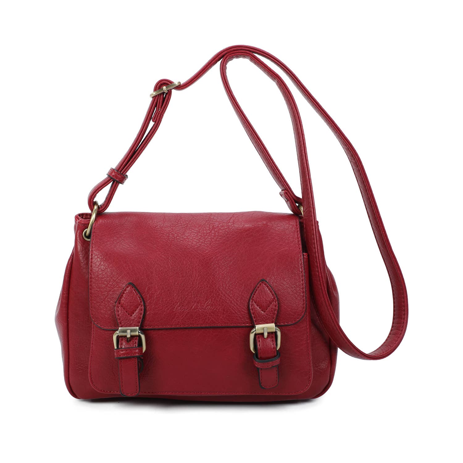 INES DELAURE - Wholesale Shoulder Bag - Women's - Compartmentalized satchel, satchel shape, medium size8