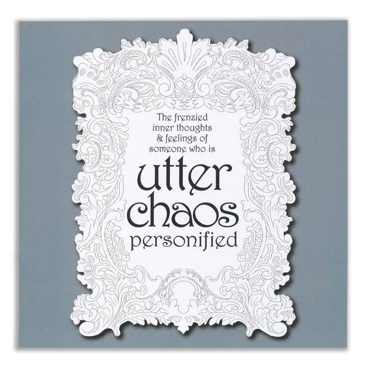 Utter Chaos personified - Set taccuino e spilla per la vendita all'ingrosso da parte di Two Little Boys