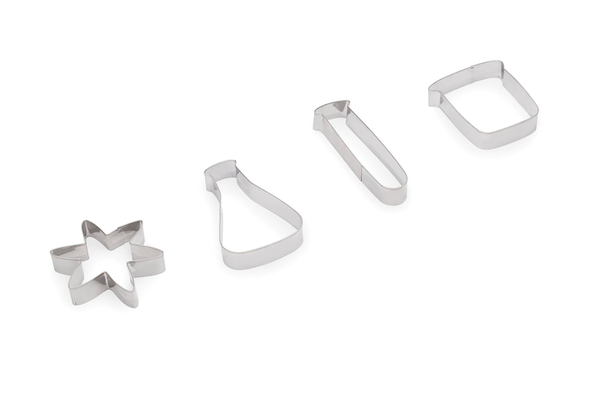 Fox Run Brands - Wholesale Cookie Cutter - Fox Run Science Cookie Cutter Set 4, 5.75"4