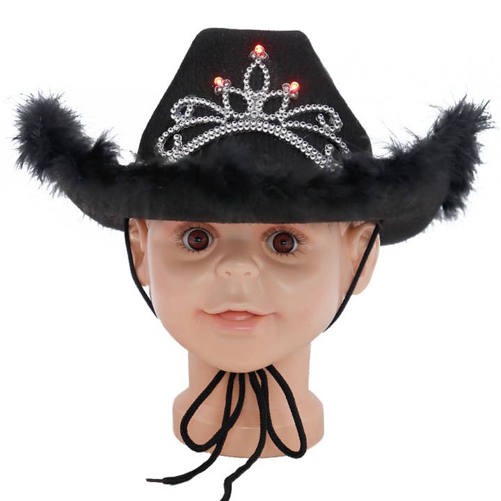 Cap Zone - Wholesale Cowboy Hat - Kids - Princess LED Light-Up Kids Cowboy Hat9