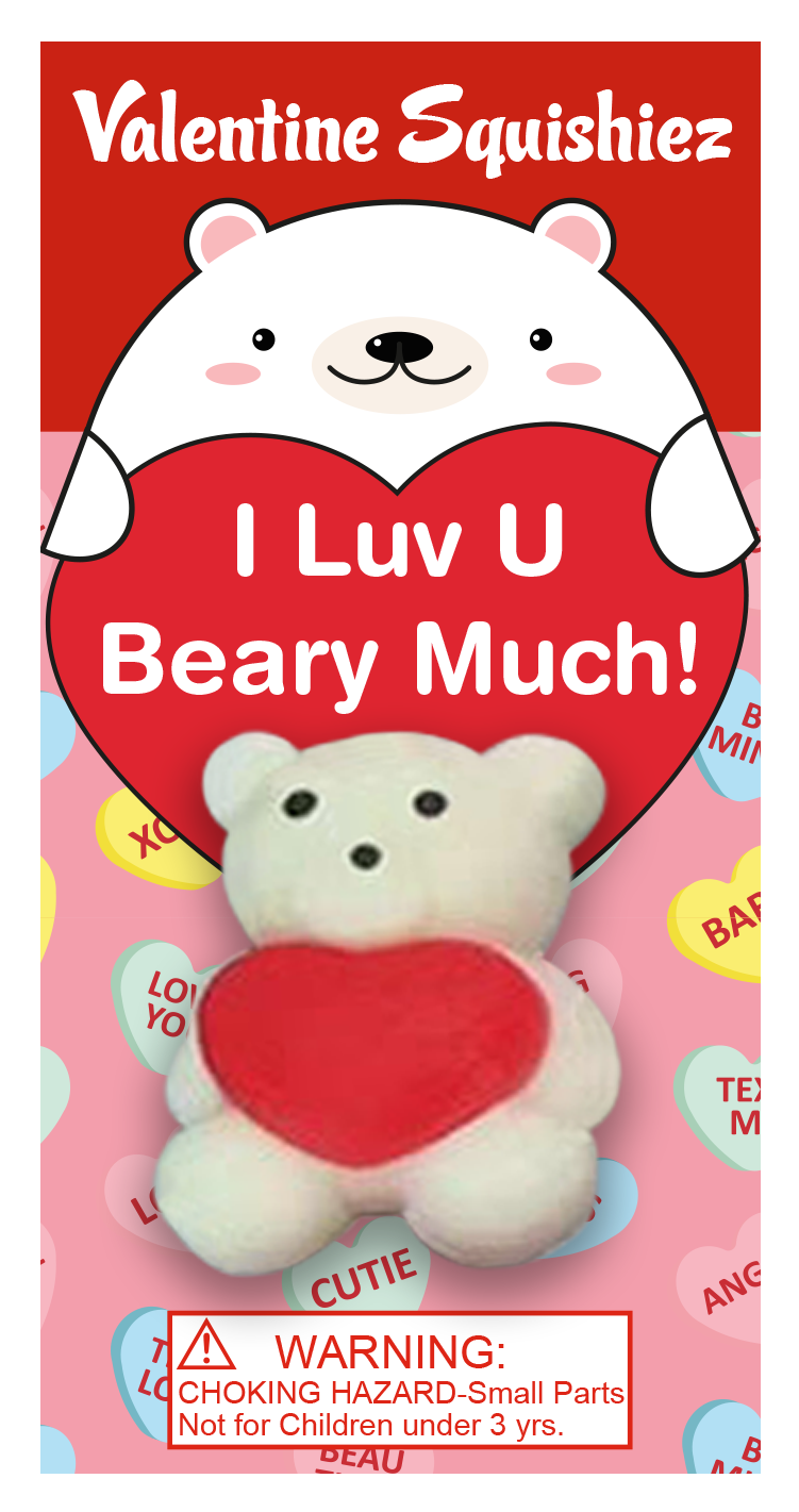 Zorbitz - Wholesale Squishy Toy - Kids & Baby - Zorbitz Super Squishy Valentine Squishiez4