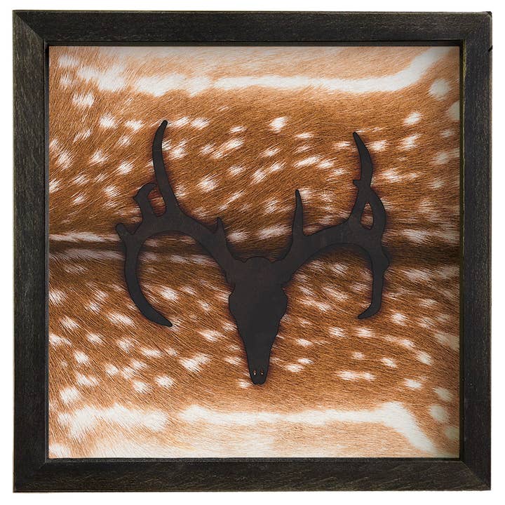 Sincere Surroundings - Wholesale Picture Frame - Deer Head Hide - Rustic Frames