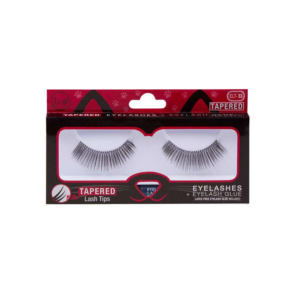J.Cat Beauty - Wholesale False/Fake Eyelashes - Tapered Eyelashes + Eyelash Glue9