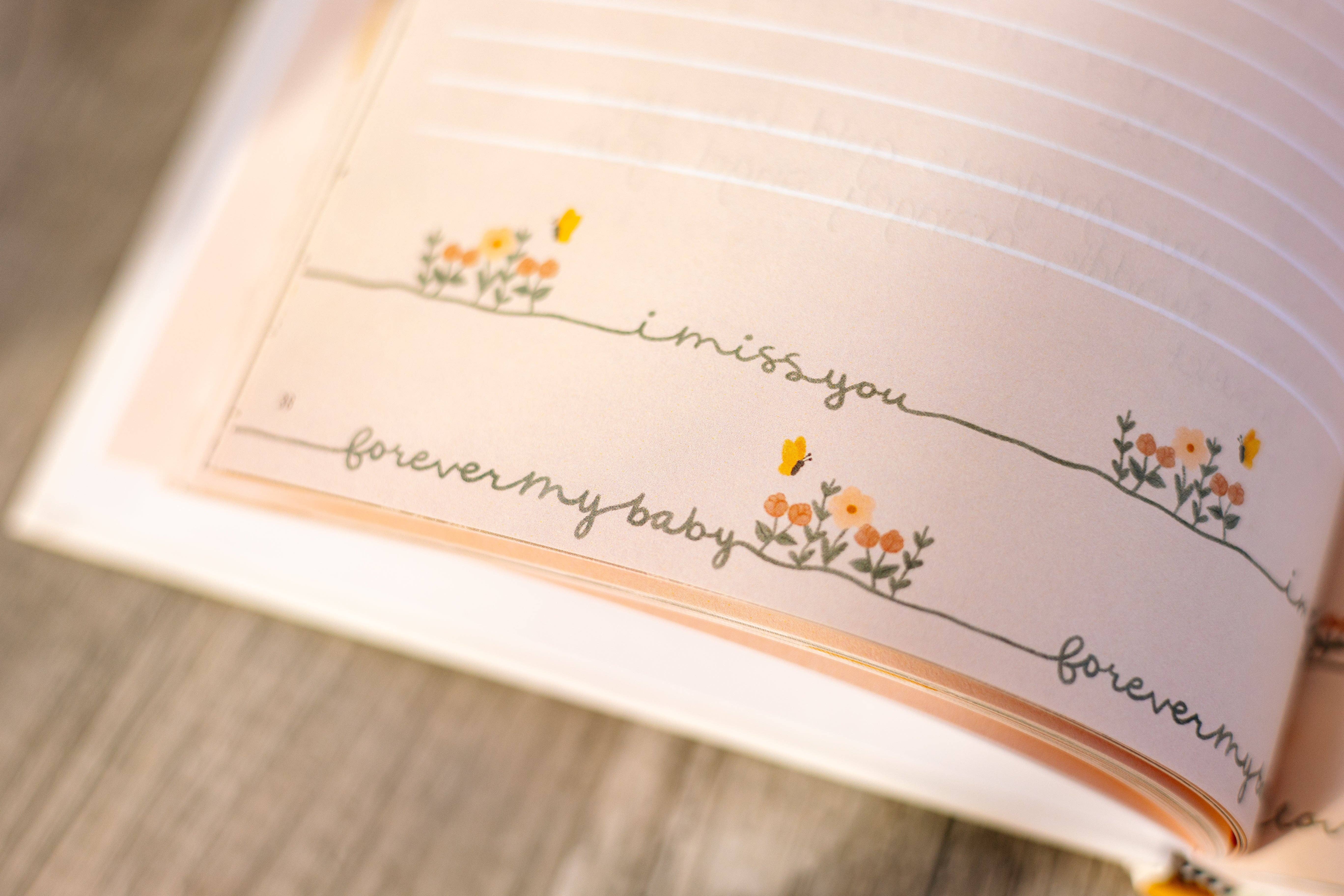 In Memory Of You - Wholesale Journal/Diary - In Memory of You: Guided Baby Memory Journal7