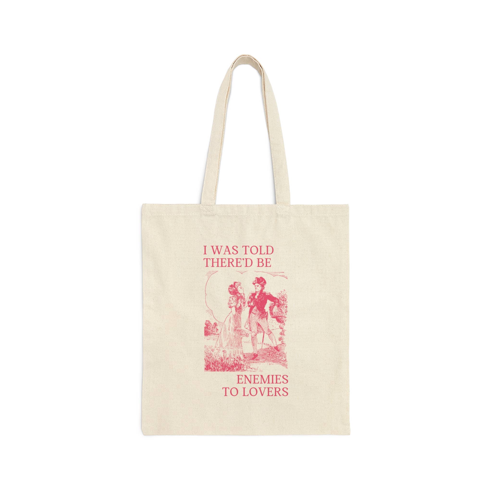 Opal and June - Wholesale Tote Bag - Women's - Book Lover Tote Bag: Enemies to Lovers Romance Trope