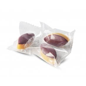 Bulk Mini Calissons Fig Flowpack 2 KG for wholesale by L'AMANDORIA