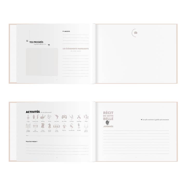 Zakuw - Vendita all'ingrosso Album dei ricordi - Bambini e neonati - Libro ricordo per compleanni7