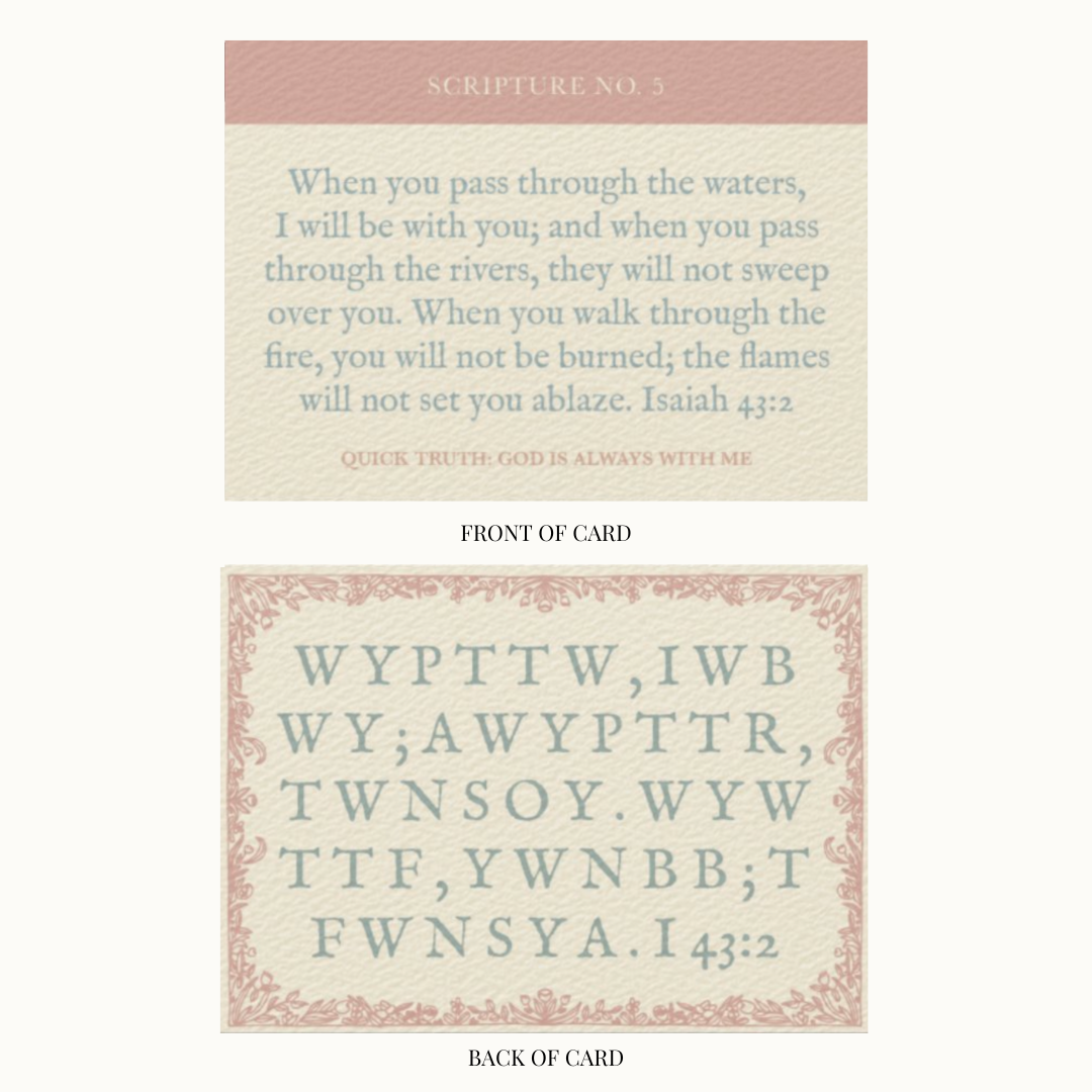 annalisa v. sawtell - Wholesale Stationery/Notecard Set - Scripture Cards for Labor & Delivery (Set of 20) | Christian6