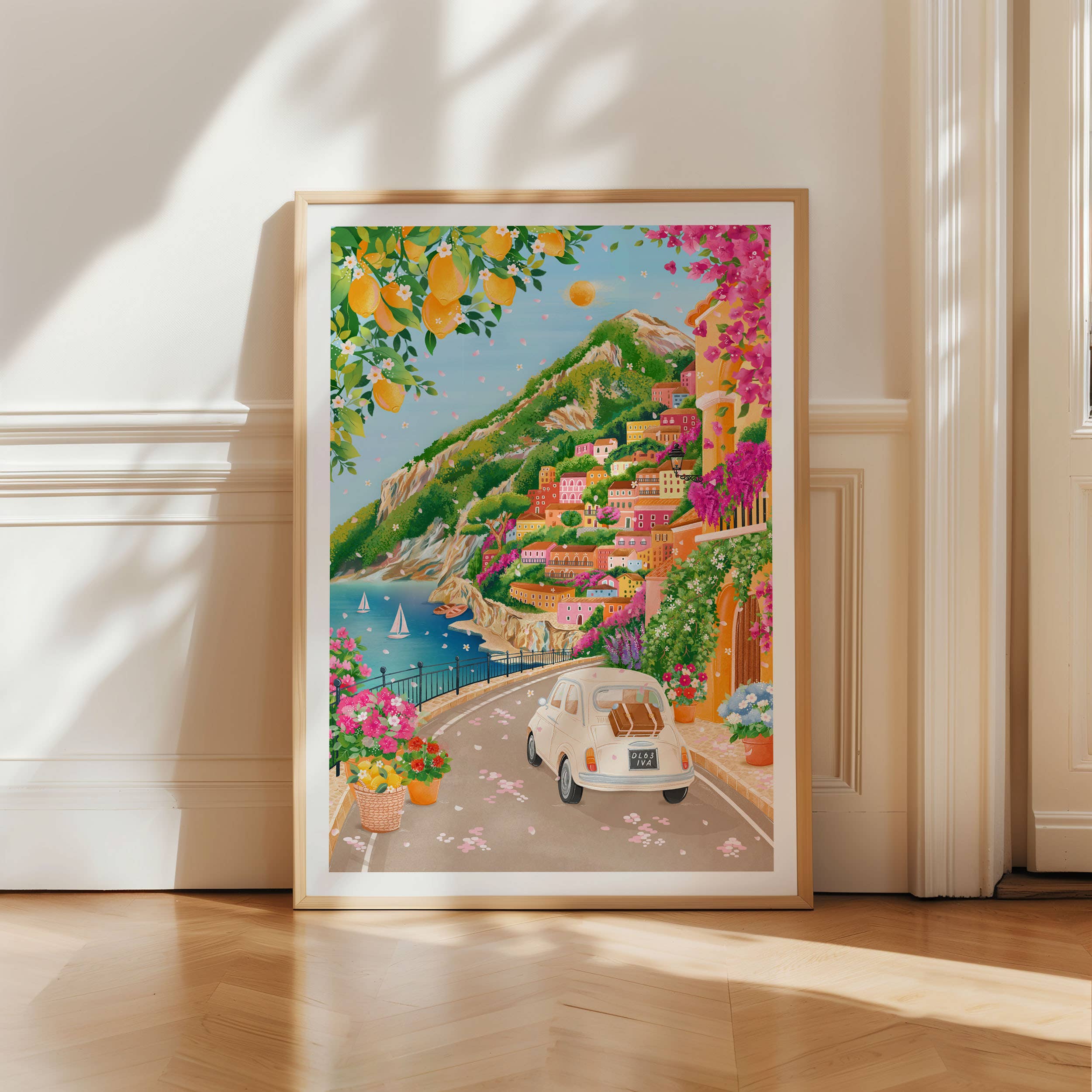 Simply, Katy – wholesale Art print – Positano, Amalfi Coast1
