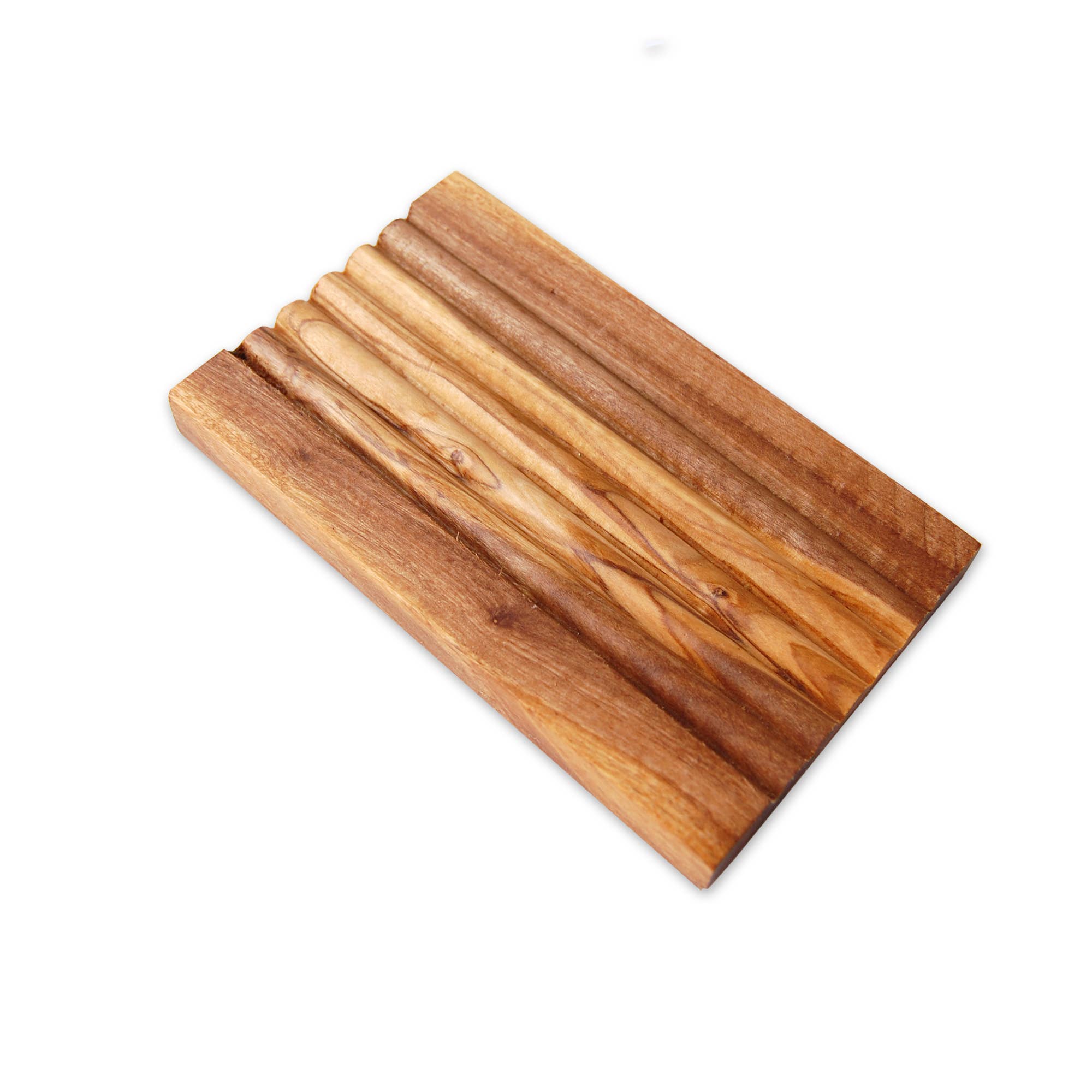 olivenholz-erleben – Großhandel Badeseifenschale – Seifenablage Rille3