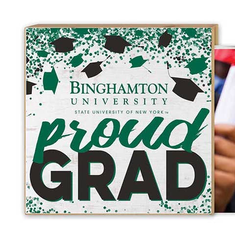 Schwebendes Bild Proud Grad Binghamton Bearcats für den Großhandel von KH Sports Fan