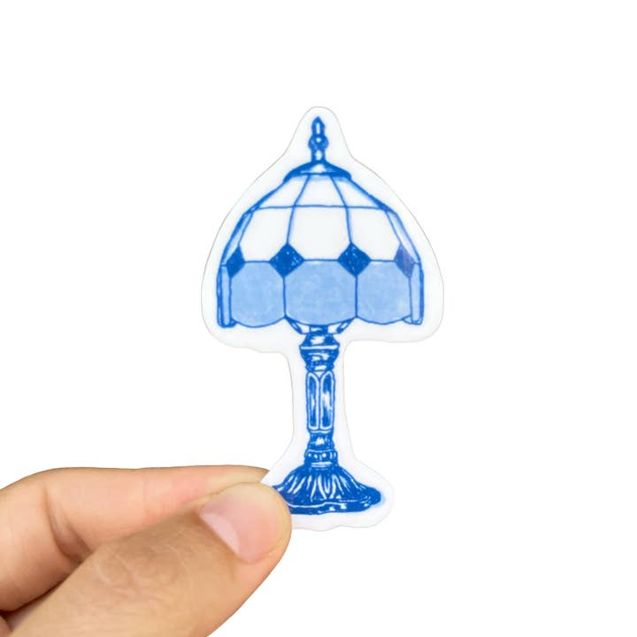 Tiffany Lamp Sticker - Frankie Blue for wholesale by Frankie Blue