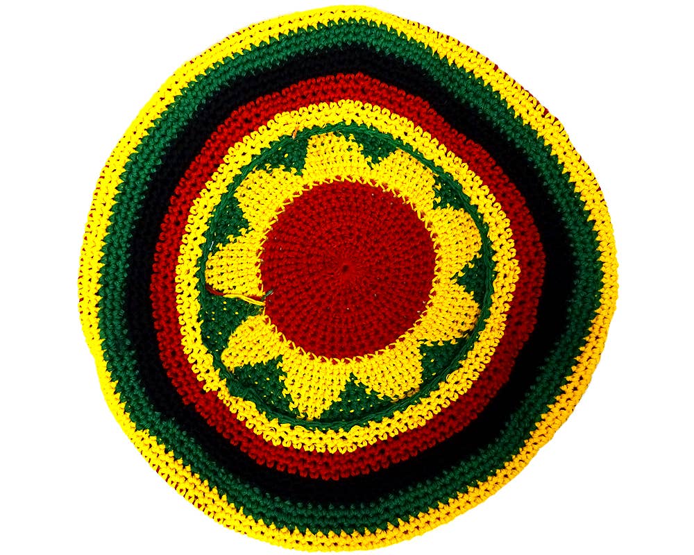 Pichincha - Wholesale Beanie - Women's - Rasta Crochet Tam Dreadlock Beanie Hat5