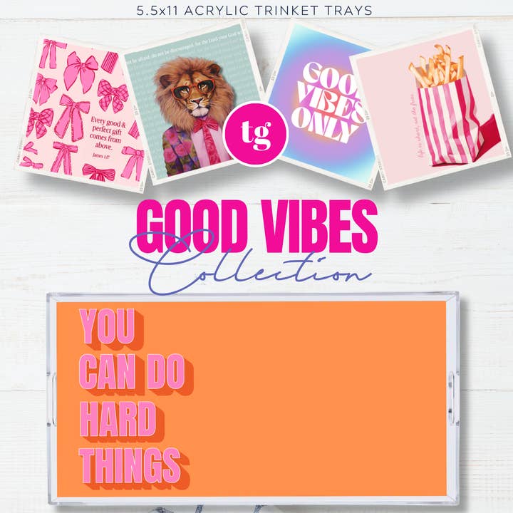 5.5x11 GOOD VIBES trinket tray insert set of 5 and other Purchase Wholesale yardley inserts. Free Returns & Net 60 Terms on Faire trending on Faire.