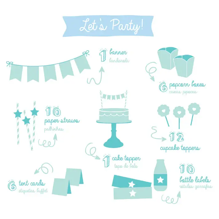 Adorei - Wholesale Party Sign/Banner - Ready to Go Party Kit - Unicorn4