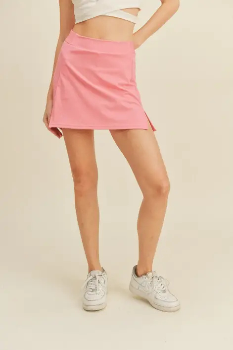 Pink High Waist Tennis Skirt for wholesale on Faire5