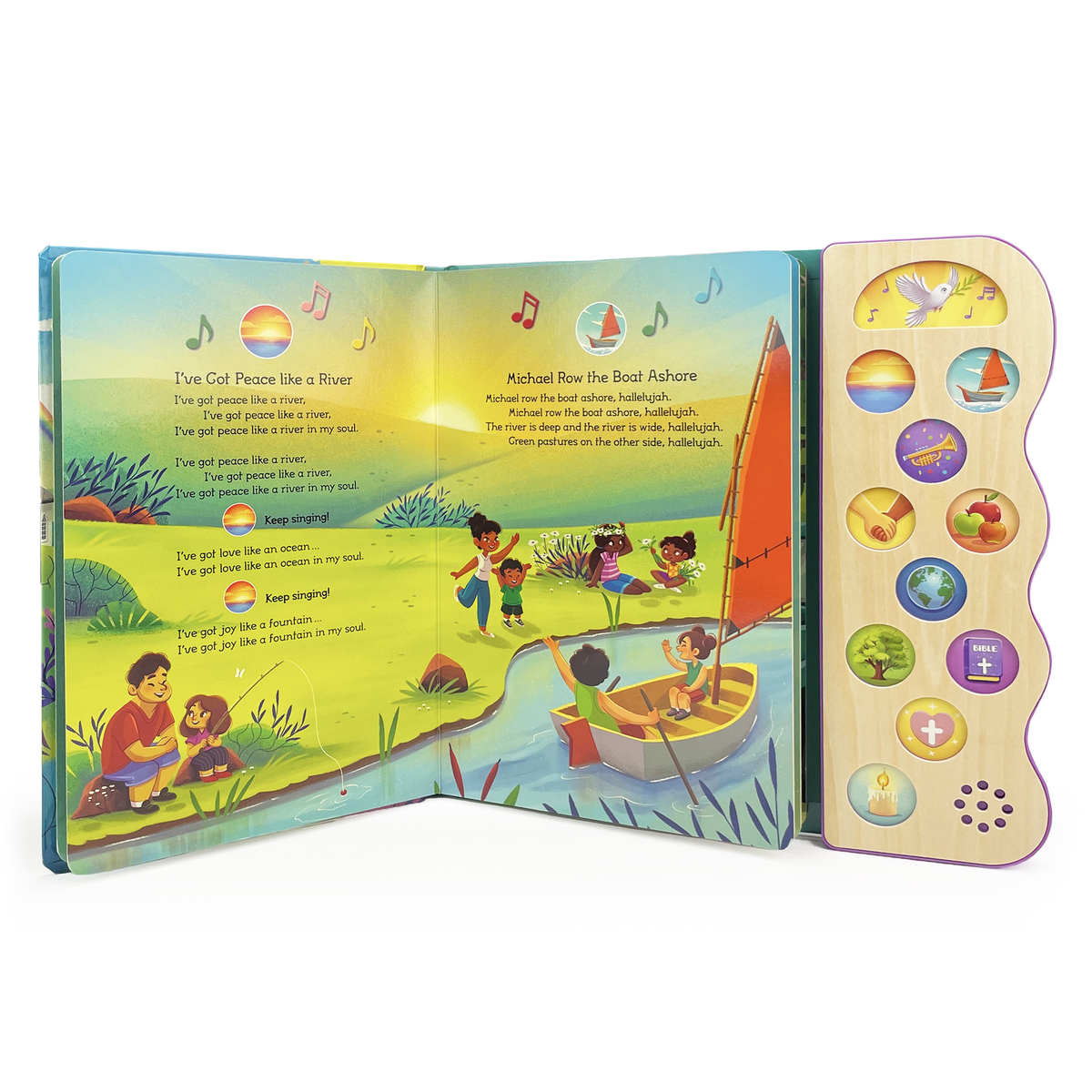 Cottage Door Press - Wholesale Baby & Toddler Book (0-2) - Best-Loved Bible Songs Interactive Sound Book2