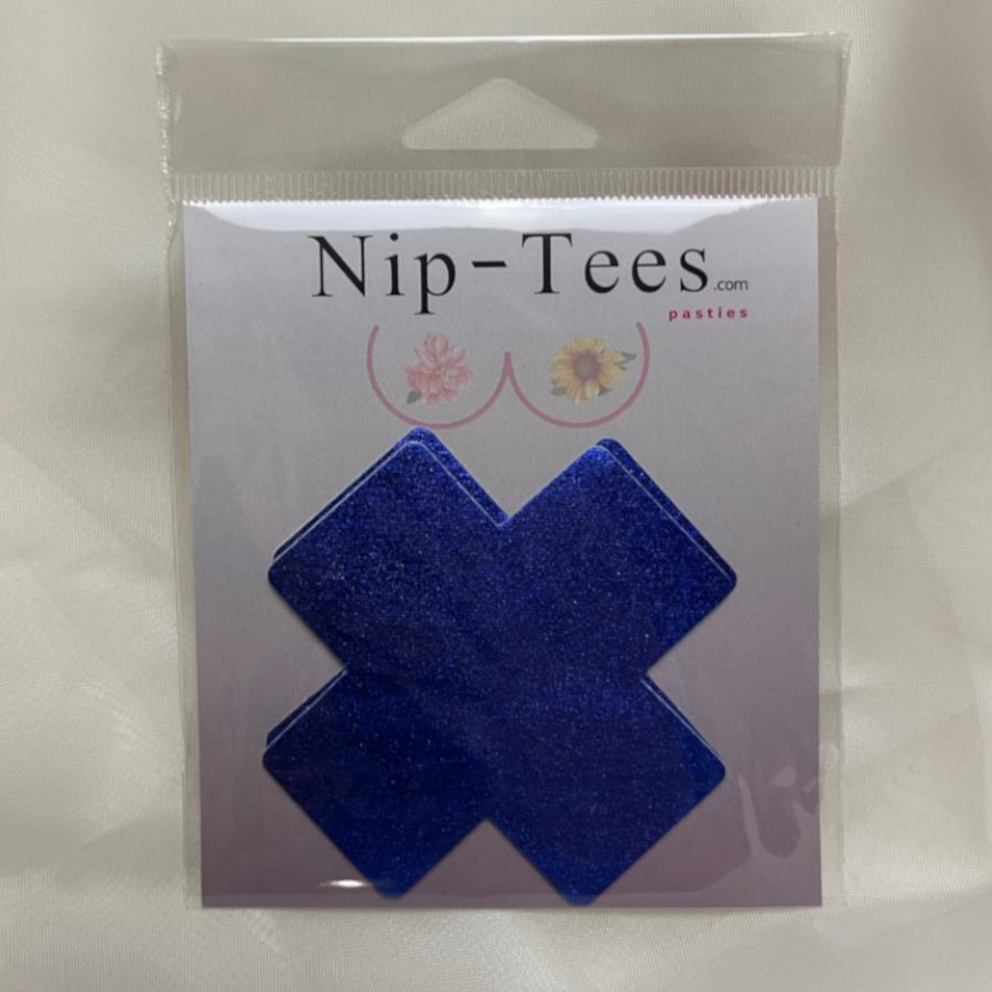 Niptees - Vente Cache-téton – femme - Couvre-tétons métallisés en forme de croix en forme de croix8