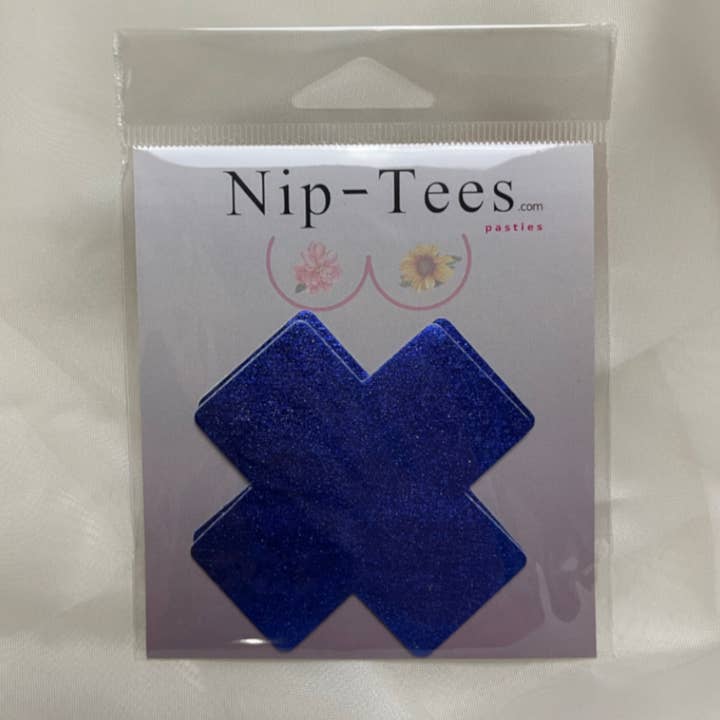 Niptees - Wholesale Nipple pasties – Women’s - Metallic X Cross Nipple Cover Pasties8