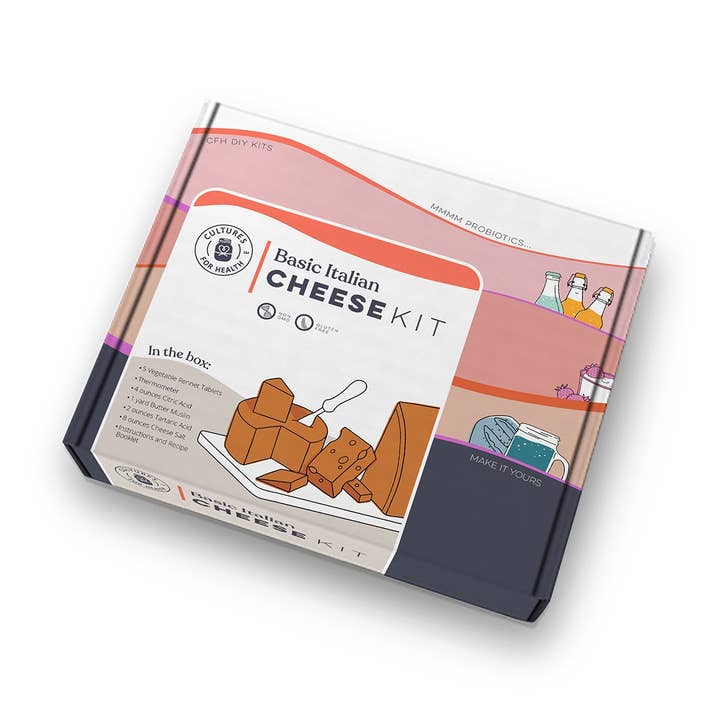 Cultures for Health - Wholesale DIY Food Kit - Basic Italian Cheese Making Kit (8 Count Case Pack)0