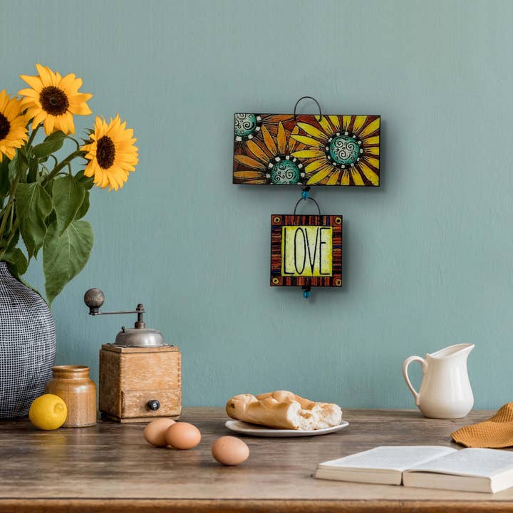 Liebe meine Sonnenblumen Tile Combo für den Großhandel von MY Art