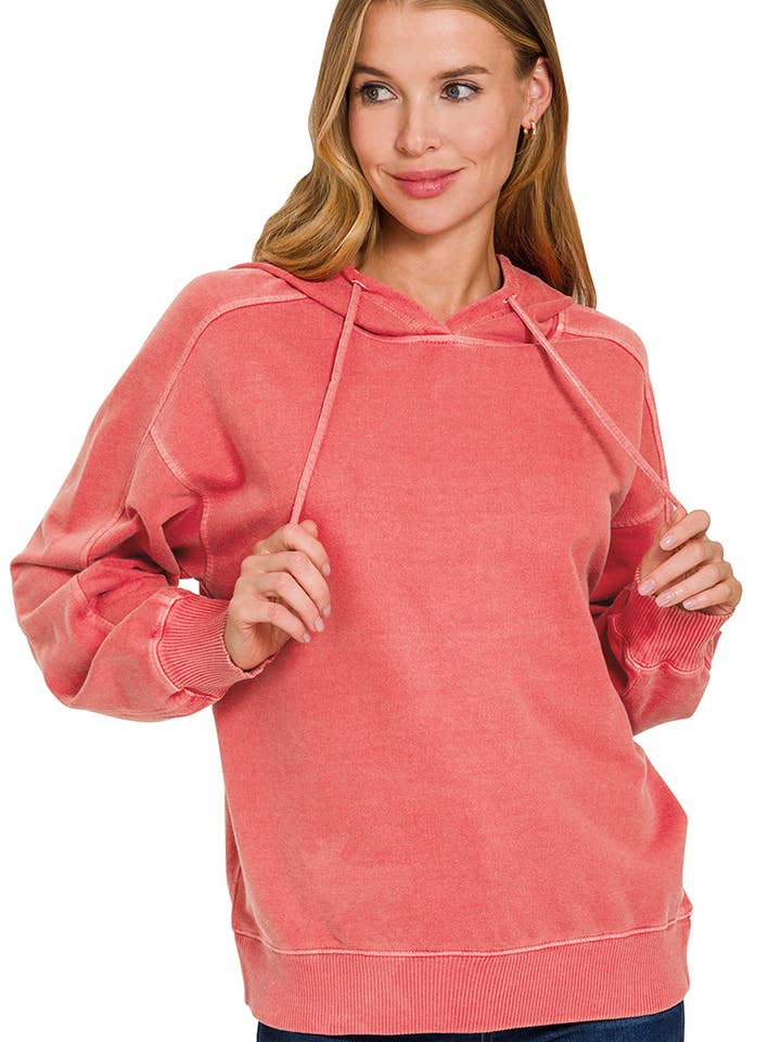 .0619 French terry Washed Hoodie Sweatshirt SI-27020 for wholesale by 42POPS