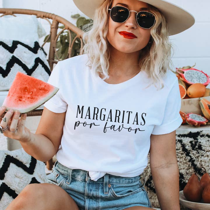 Margaritas Por Favor T-Shirt for wholesale by Trendznmore - Modern Graphic Apparel