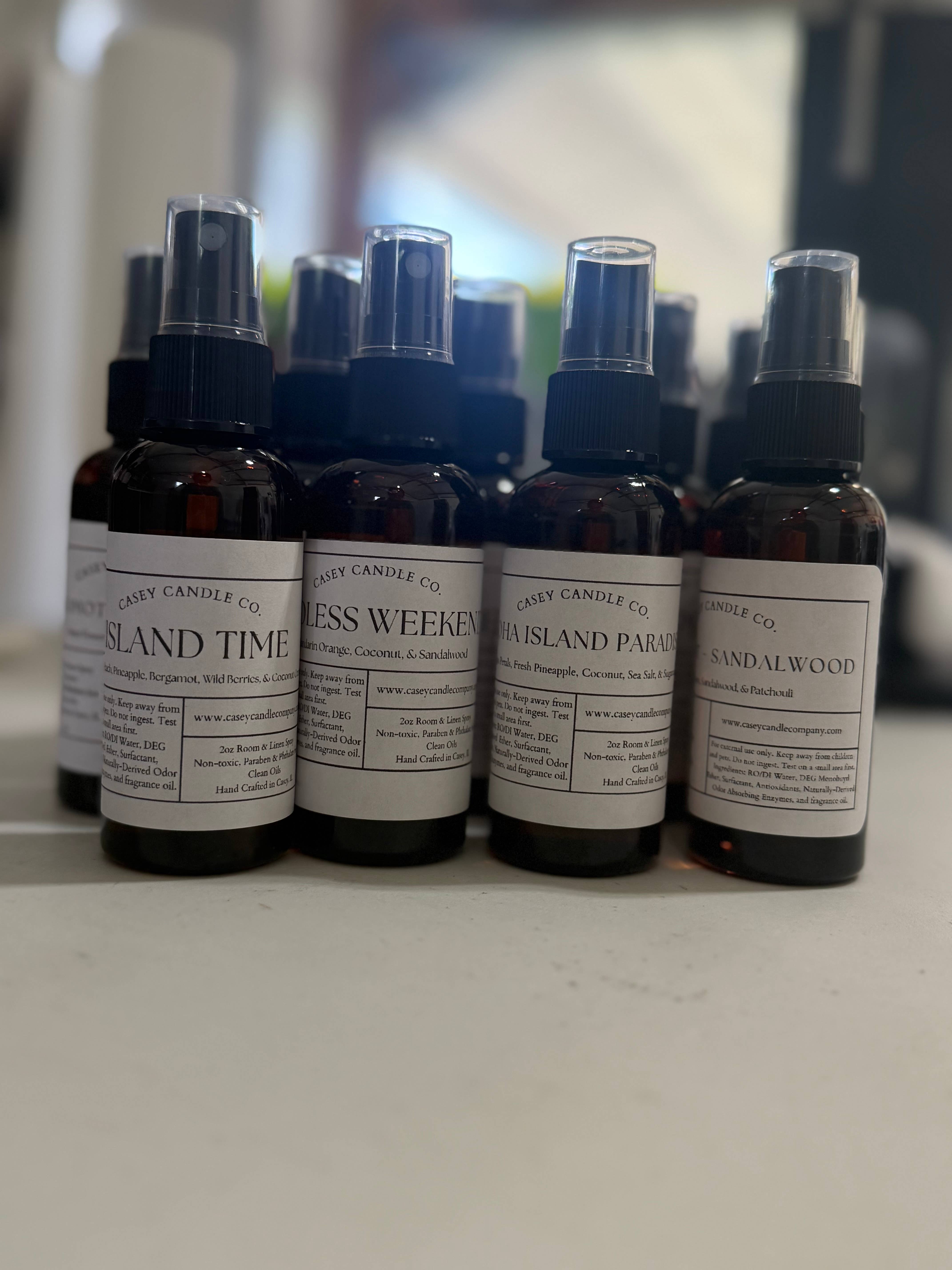 Casey Candle Company - Vente Vaporisateurs d'ambiance et de linge - Vaporisateur pour chambre et linge1