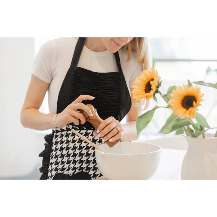 Sugar baby Aprons – Großhandel Schürzen – Weinlese Liebling Hahnentritt1