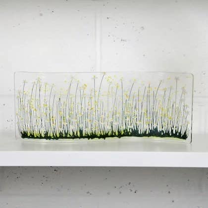 Vidrio fundido hecho a mano - Daisy Grande Wave para venta al por mayor de Pam Peters Designs