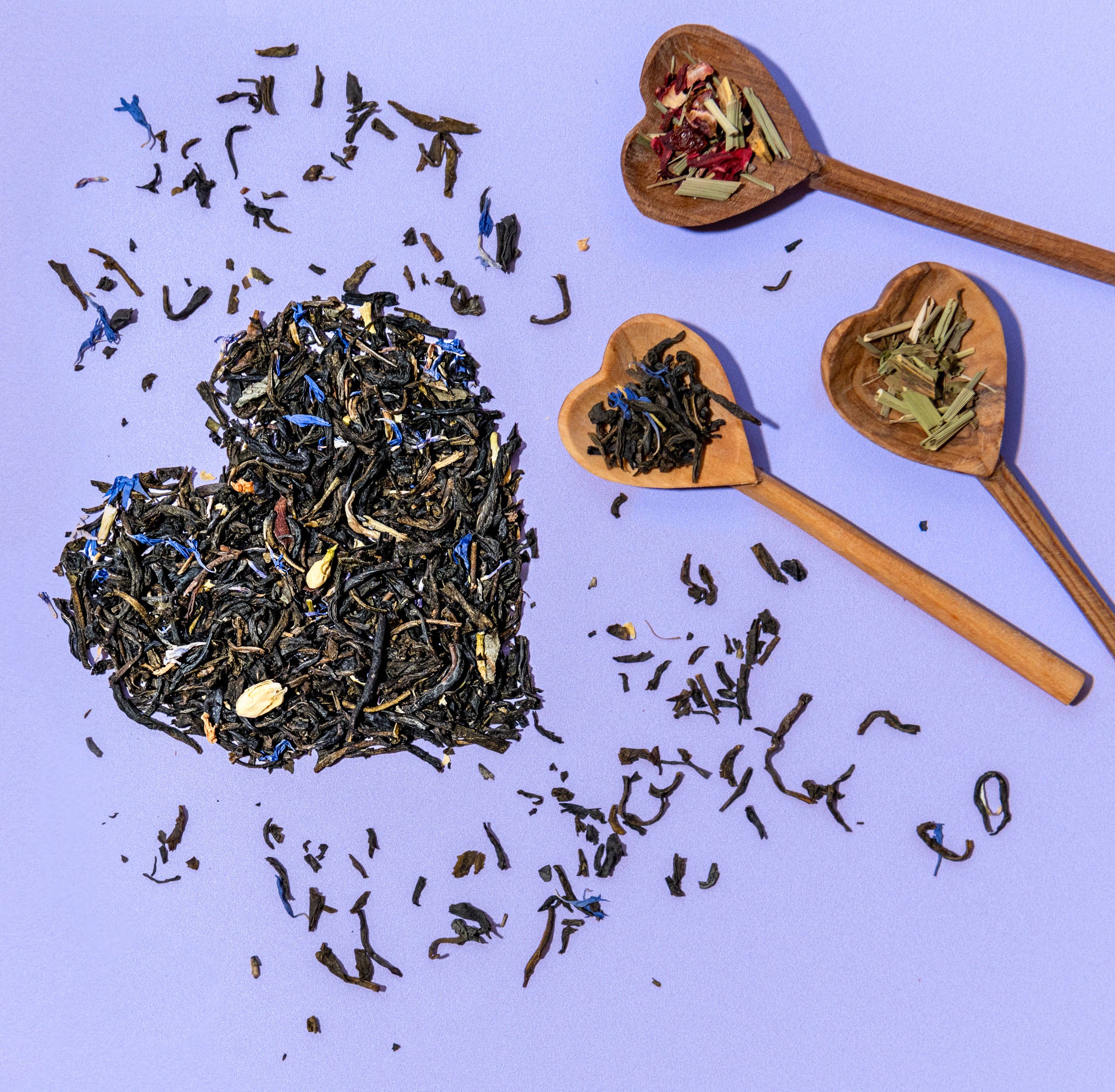 JusTea - Wholesale Measuring Spoon - Hand-carved Heart Tea Spoon4