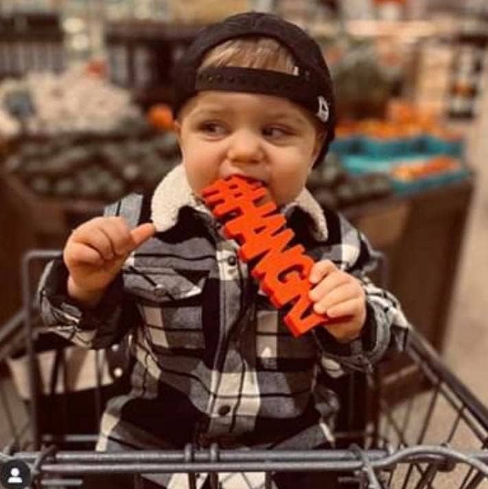 TeetheWord Teethers - Venta al por mayor Mordedor - Bebés - #HANGRY rojo5