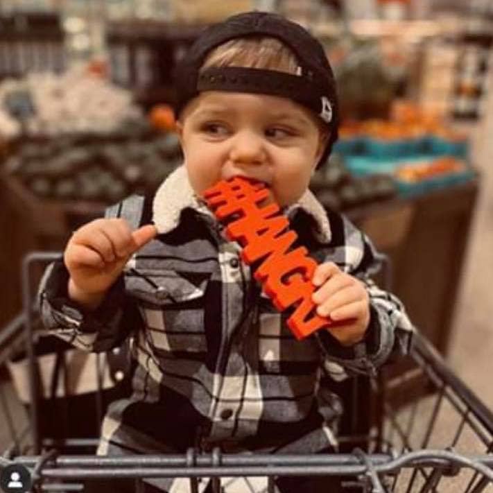 TeetheWord Teethers - Wholesale Teether (Not Clip-On) - Baby - #HANGRY red5