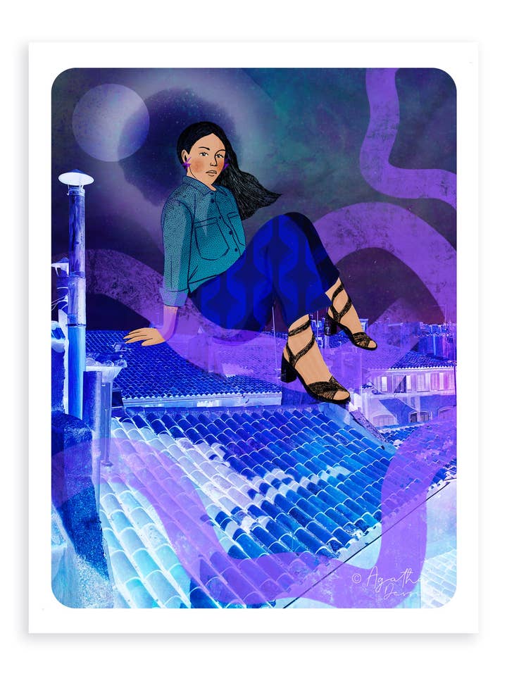 En los tejados para venta al por mayor de Agatha Dessine