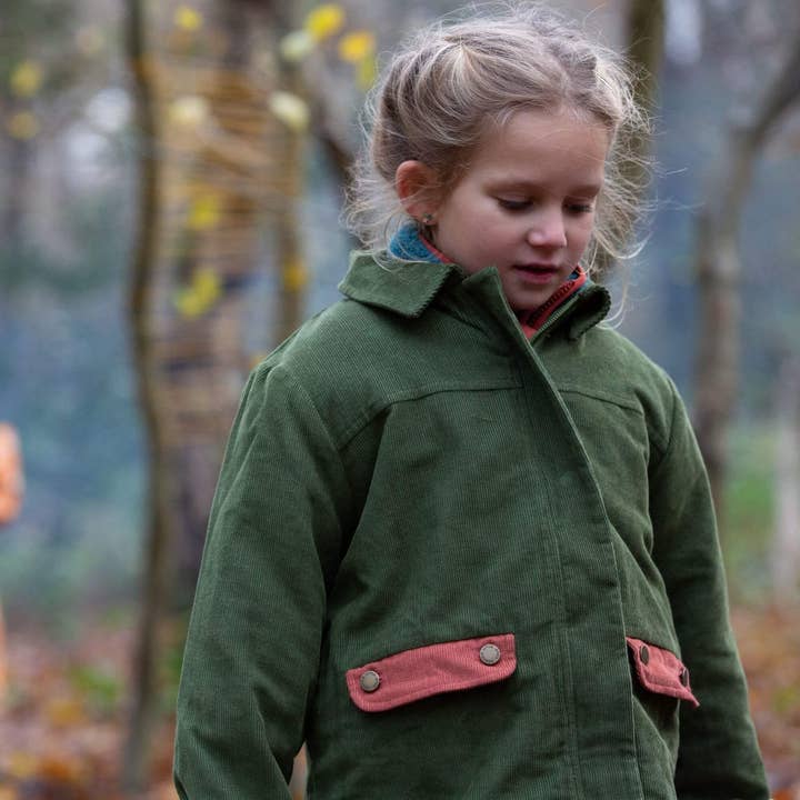 Green Chive Sherpa Lined Barn Jacket for wholesale on Faire3