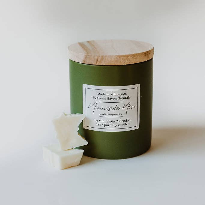Clean Haven - Wholesale Jar/filled candle - Minnesota Candle Collection