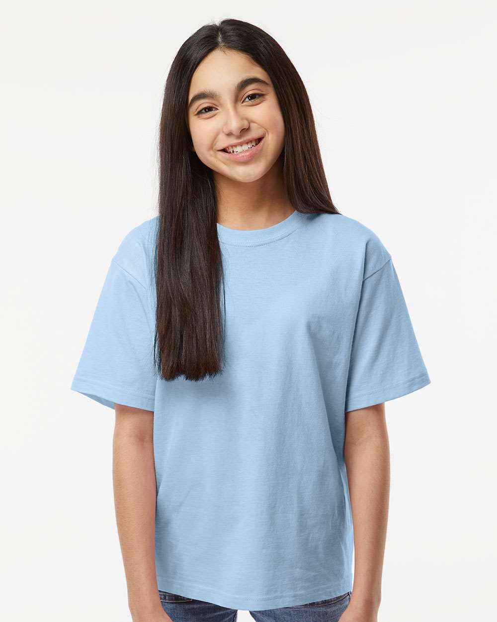 MYES BULK APPAREL - Wholesale T-Shirt - Kids - Kids Gold Soft Touch Tee – Lightweight & Durable Fit30