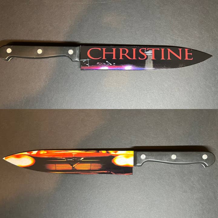 Dead Dave Designs - Wholesale Kitchen/Utility Knife - Christine 1983 Kitchen Knife With Stand