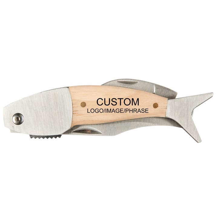 LOGO OU PERSONNALISATION EN VRAC - Grand couteau côtier pour la vente par Sterling Brooke