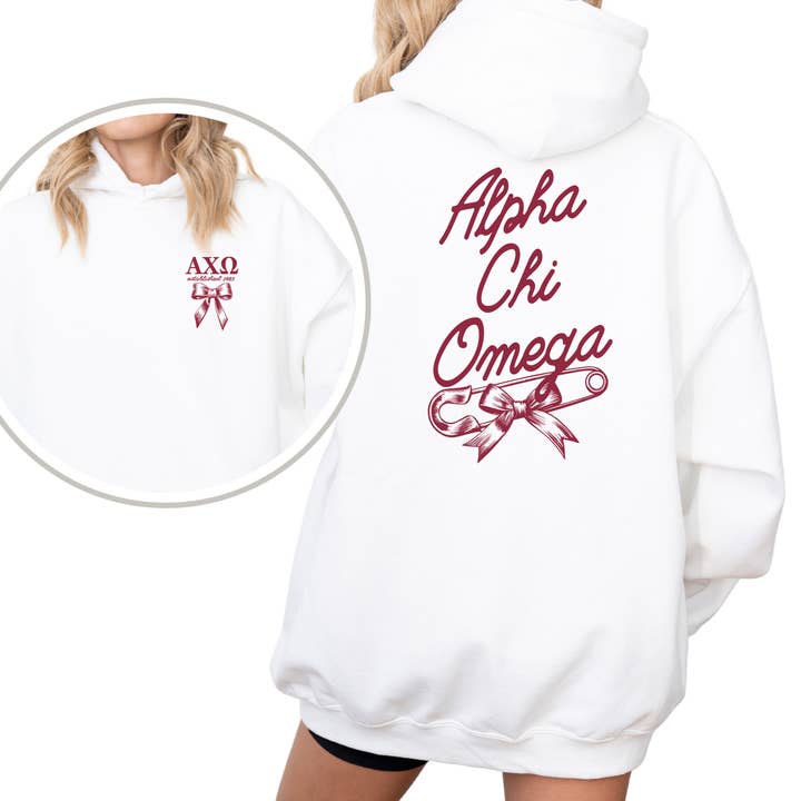 Sudadera con capucha de hermandad Tied Together para venta al por mayor de Kite and Crest