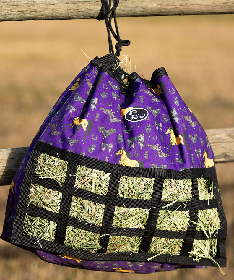 Schulz Equine - Vente Équipement d’équitation - Sac à foin Happy Trailer en nylon 600D résistant22