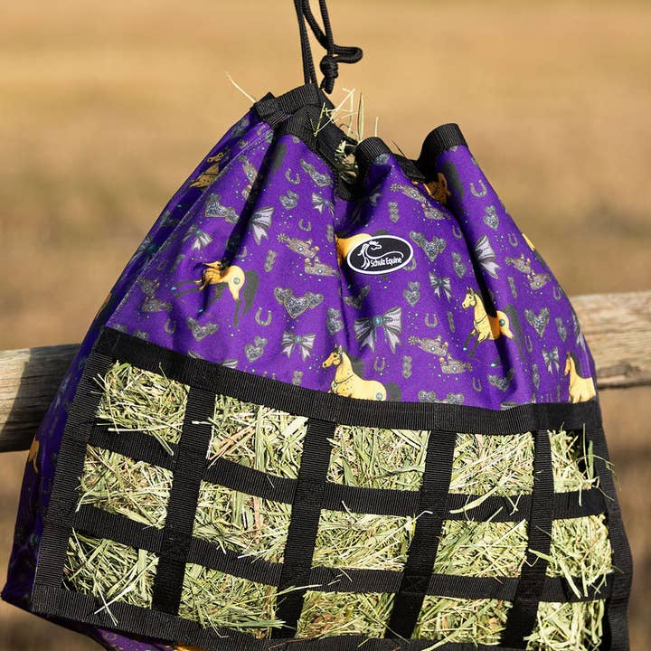 Schulz Equine - Vente Équipement d’équitation - Sac à foin Happy Trailer en nylon 600D résistant22