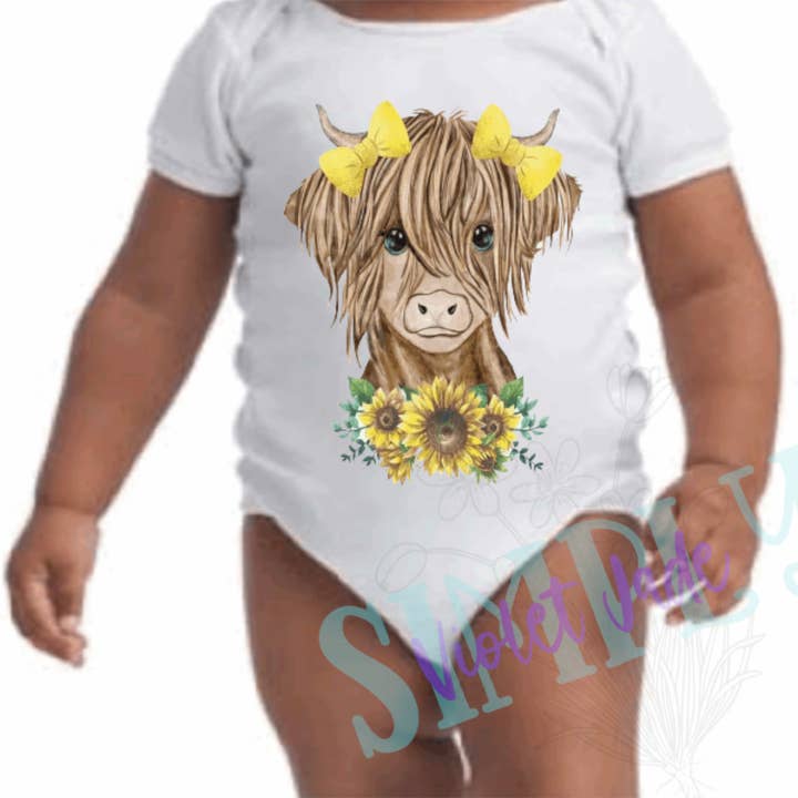 Sunflower highland for wholesale by Simply Violet Jade