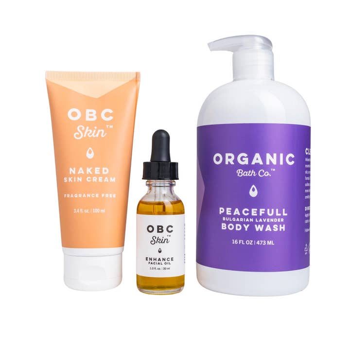 Organic Bath Co. – wholesale Bath & body set – Head to Toe Glow Gift Set - PeaceFull
