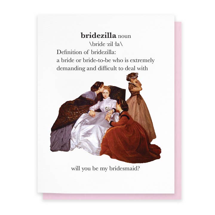 Bridezilla for wholesale by Cardideology