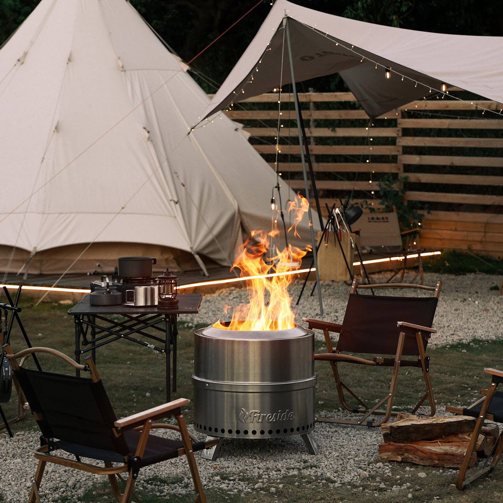 TURBRO - Wholesale Fire Pit - Pluto Smokeless Outdoor Fire Pit - European Version1